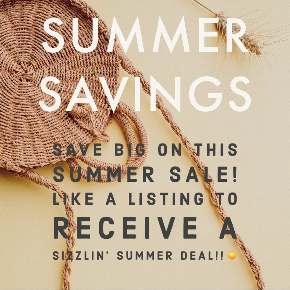 Summer Sale going on now!! ☀️